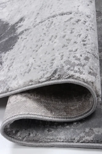 Dywan nowoczesny abstrakcja Galya K4022G szary - bok