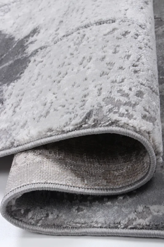 Dywan nowoczesny abstrakcja Galya K4022G szary - bok