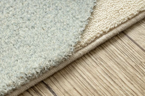 Dywan wełniany Flux 461.10.AE500 niebieski/krem obszycie