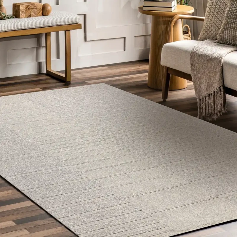 Dywan wełniany Flux 461.3.AE121 beż/szary aranżacja