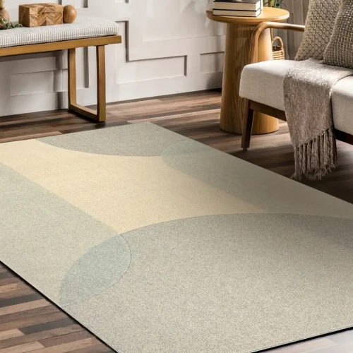 Dywan wełniany Flux 461.7.AE120 beż/szary aranżacja