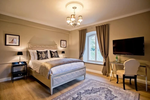 Dywan wełniany klasyczny Agnella Isfahan Almas antracytowy sypialnia