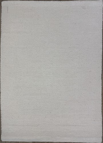 Dywan wełniany płaskotkany Loni WLC102 biały