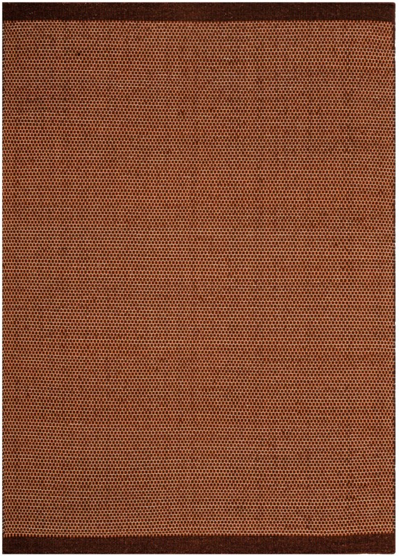 Dywan wełniany płaskotkany Loni WLC106 brązowy