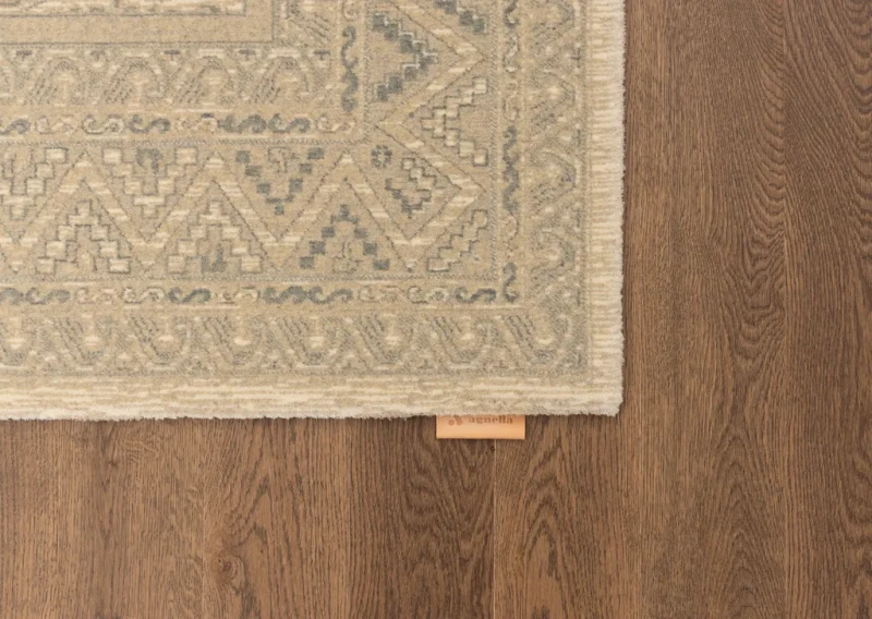 Dywan wełniany Agnella Regius Wenira beżowy - róg