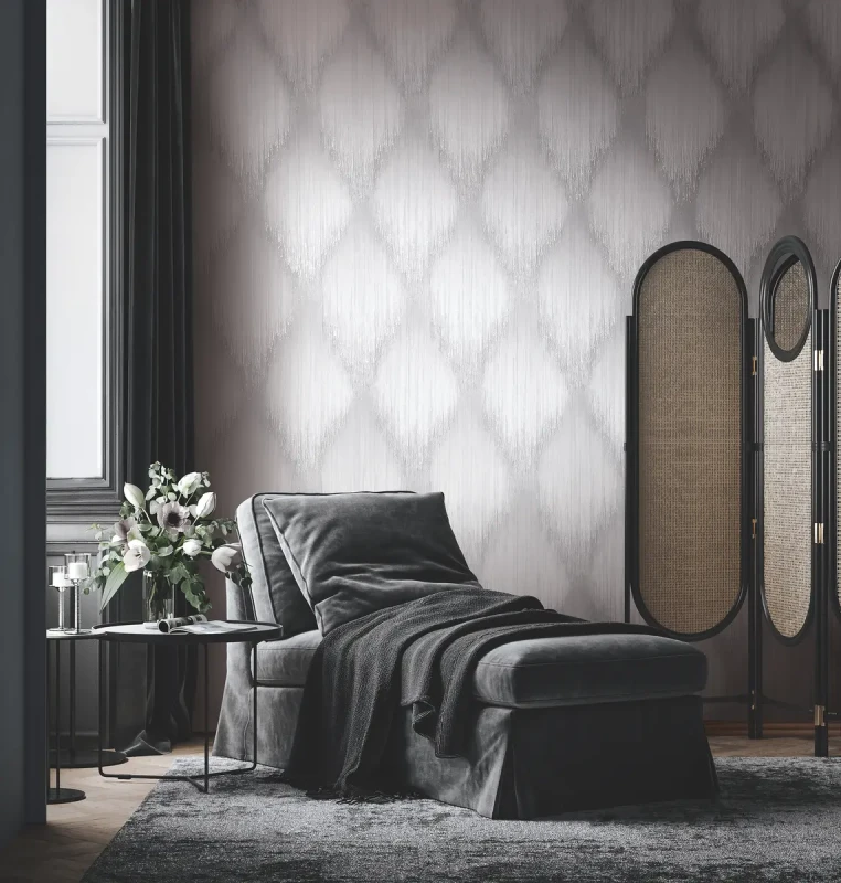 Szara tapeta do garderoby Marburg 35807 Papis Loveday.webp