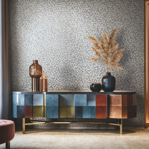 Tapeta glamour geometryczna Marburg 35814 Papis Loveday.webp