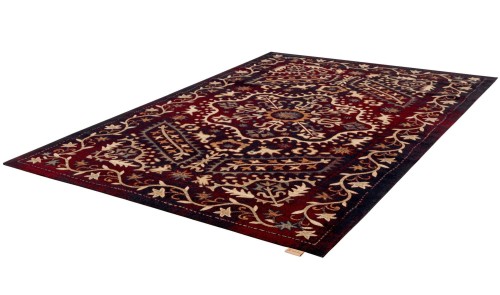 Dywan Agnella Regius Marash bordo - rzut ukośny