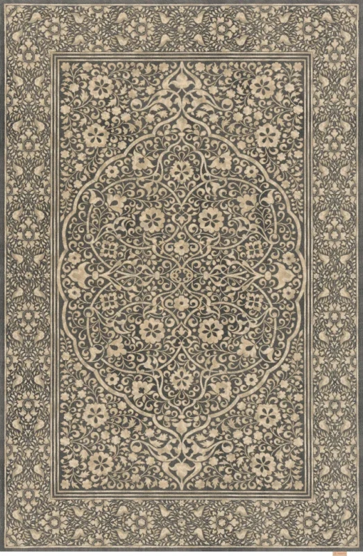 Dywan tradycyjny wełniany Agnella Regius Lumina grafitowy