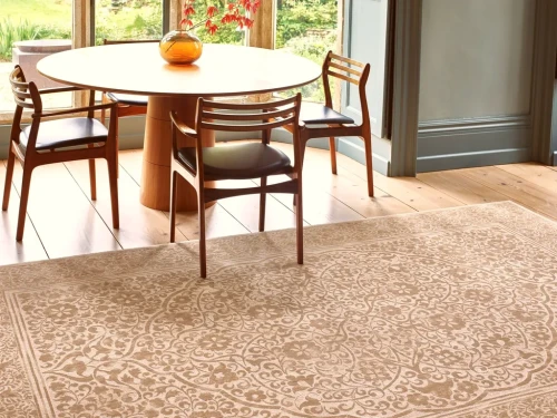 Dywan wełniany Agnella Regius Lumina ciemny beż do salonu