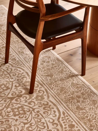 Dywan wełniany Agnella Regius Lumina ciemny beż - runo