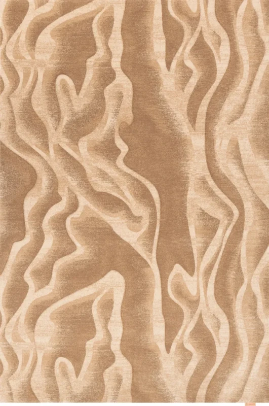 Dywan nowoczesny wełniany Agnella Opal Rosalie beżowo-kremowy