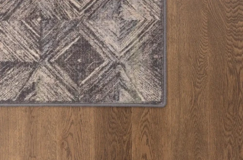 Dywan wełniany Agnella Isfahan Estera antracytowy wzór