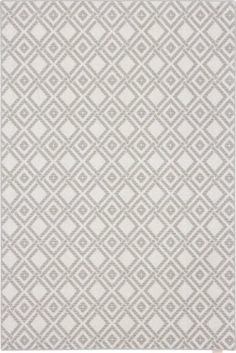 Dywan wełniany geometria Agnella Noble Wiko jasny szary