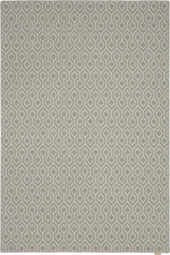 Dywan wełniany geometria Agnella Noble Walto szary