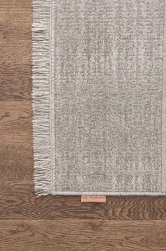 Dywan wełniany Agnella Noble Sullo jasny szary - frędzle