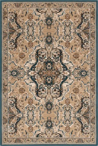 Dywan wełniany Agnella Isfahan Lorica ciemny beż