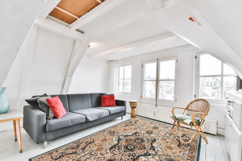 Dywan wełniany Agnella Isfahan Lorica ciemny beż aranżacja