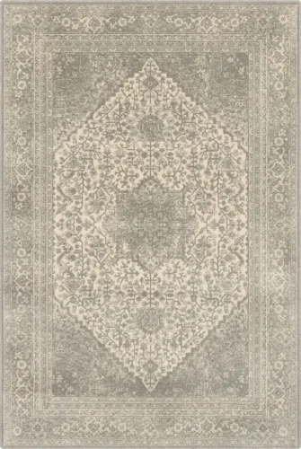 Dywan wełniany vintage Agnella Isfahan Lurieta siwy