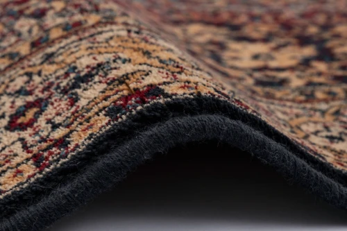 Dywan wełniany klasyczny Agnella Isfahan Maidas granat runo i obszycie