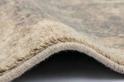 Dywan wełniany vintage Agnella Isfahan Nawarra len runo i obszycie