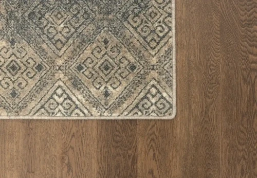 Dywan wełniany vintage Agnella Isfahan Nawarra len wzór