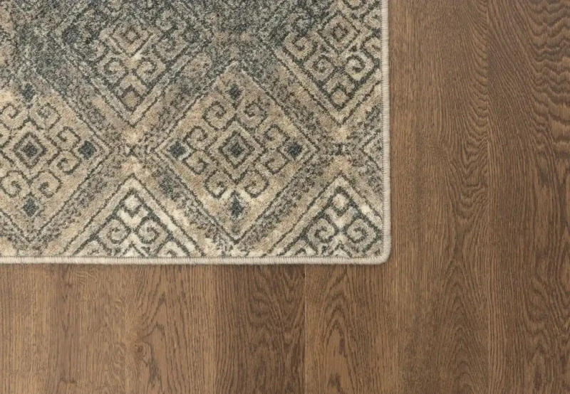 Dywan wełniany vintage Agnella Isfahan Nawarra len wzór