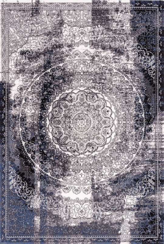 Dywan wełniany Agnella Agnus Currus czarny (binding) 133x180cm 24h