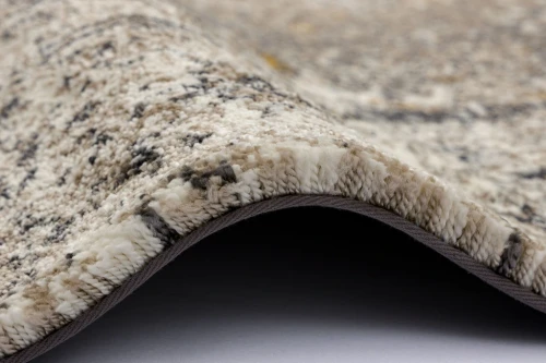 Dywan vintage FD Lush Sewing beż (BINDING)  runo