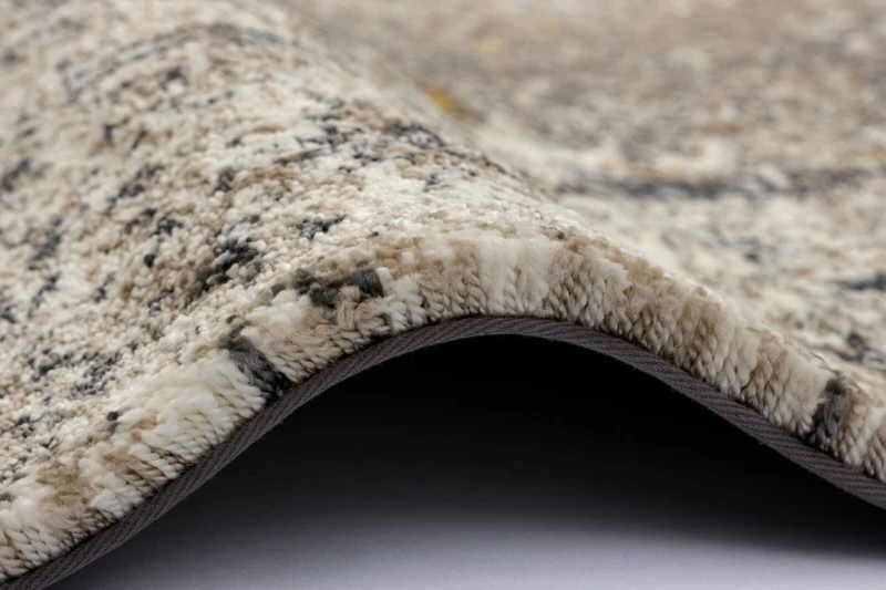 Dywan vintage FD Lush Sewing beż (BINDING)  runo