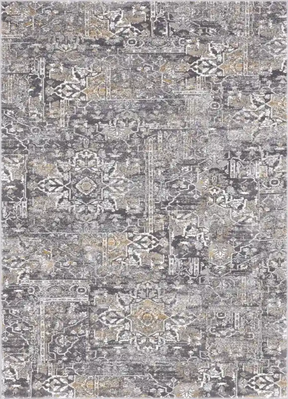 Dywan vintage FD Lush Turms granit (binding)