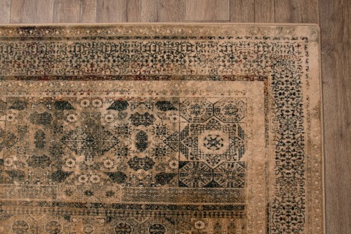 Dywan wełniany Dywilan Omega Mamluk krem - brzegi