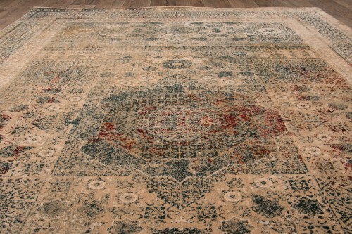 Dywan wełniany Dywilan Omega Mamluk krem - wzór