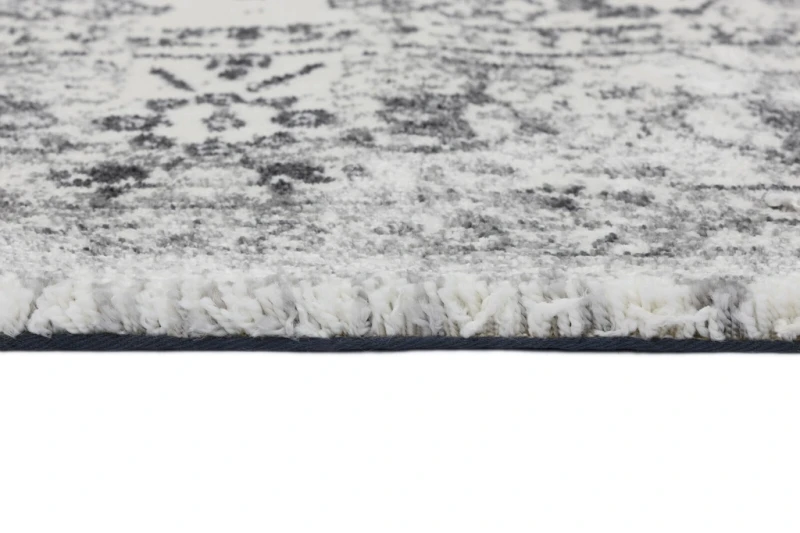 Dywan vintage FD Lush Lusia popiel (binding) runo