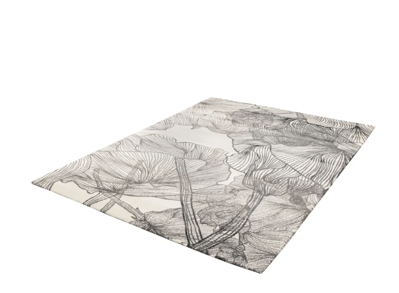 Dywan nowoczesny FD Lush Sammy perła (binding) rzut z boku