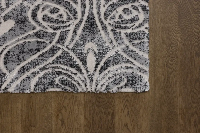 Dywan 3d FD Lush Secesjo P antracyt (binding) wzór