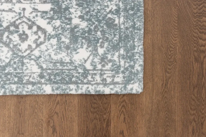 Dywan vintage FD Lush Lusia miętowy (binding) wzór