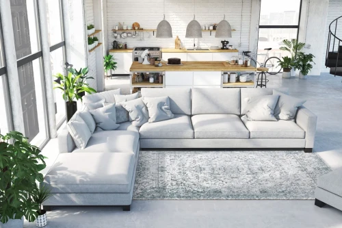 Dywan vintage FD Lush Lusia miętowy (binding) aranżacja