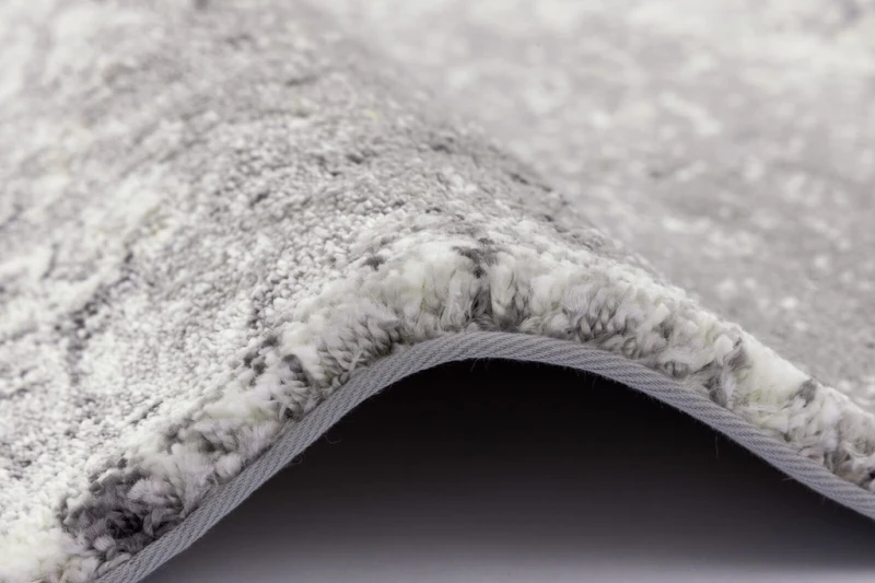 Dywan vintage FD Lush Buds popiel (binding) runo