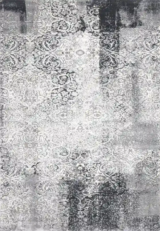 Dywan vintage FD Lush Buds popiel (binding)