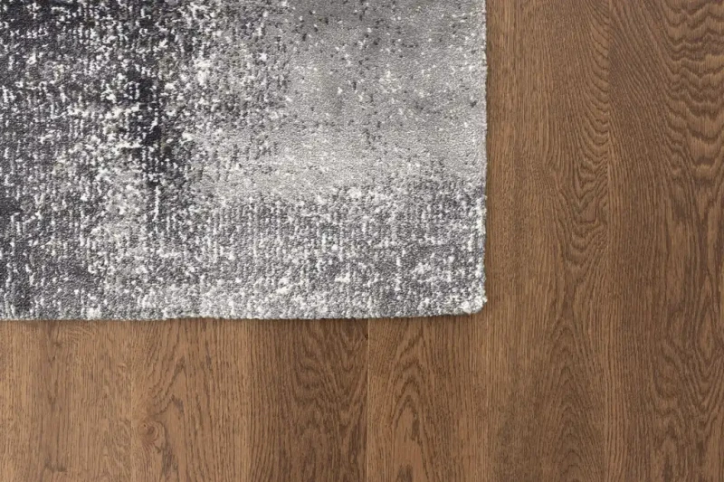 Dywan vintage FD Lush Buds popiel (binding) wzór