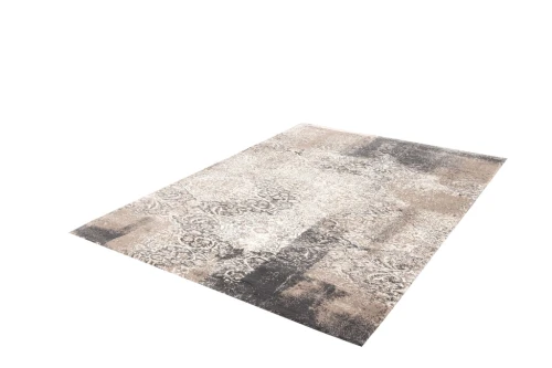 Dywan vintage FD Lush Buds beż (binding) rzut z boku