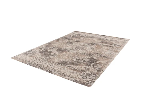 Dywan vintage FD Lush Cart beż (binding) rzut z boku