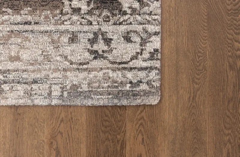 Dywan vintage FD Lush Cart beż (binding) wzór