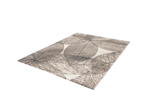 Dywan nowoczesny FD Lush Haust beżowy (binding) rzut z boku