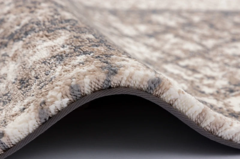 Dywan nowoczesny FD Lush Haust beżowy (binding) runo