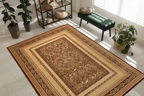 Dywan klasyczny FD Standard Aralia beż aranżacja