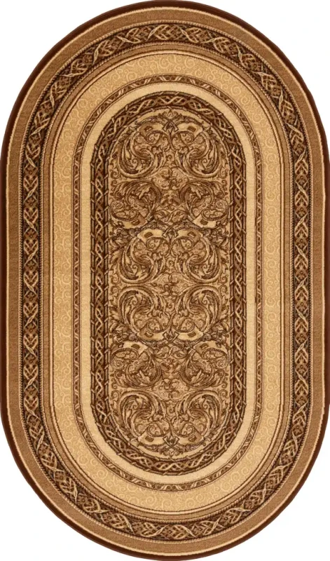 Dywan owalny FD Standard Aralia beż