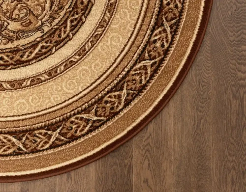 Dywan owalny FD Standard Aralia beż wzór