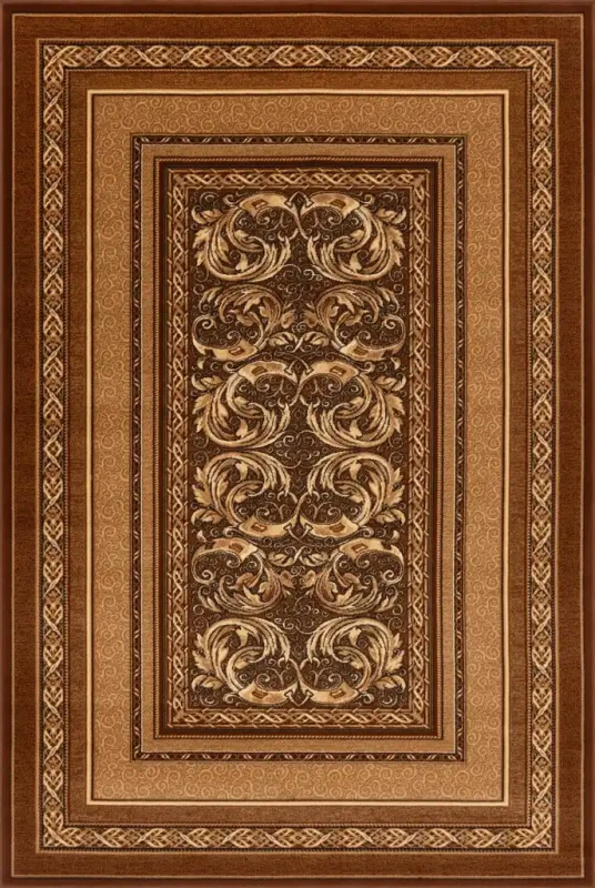 Dywan klasyczny FD Standard Aralia jasny brąz